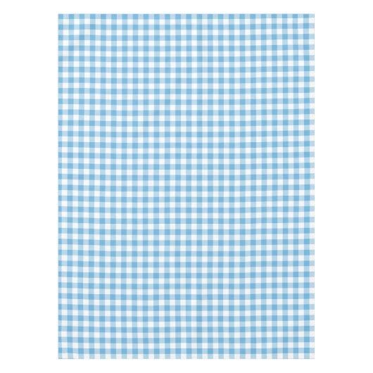 Blue Gingham Tafelkleed (Voorkant)