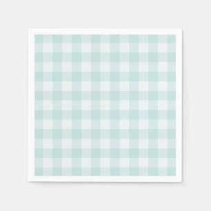 Blue Gingham voor Oh Baby Paper Napkins Servet