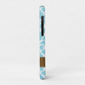 Blue Giraffe Pattern Case-Mate iPhone Case (Achterkant/links)