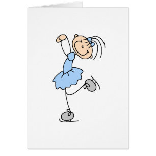 Blue Girl Figuurtjes Skater T-shirts en cadeautjes