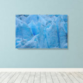 Blue Glacier Canvas Afdruk (Insitu (Houten vloer))