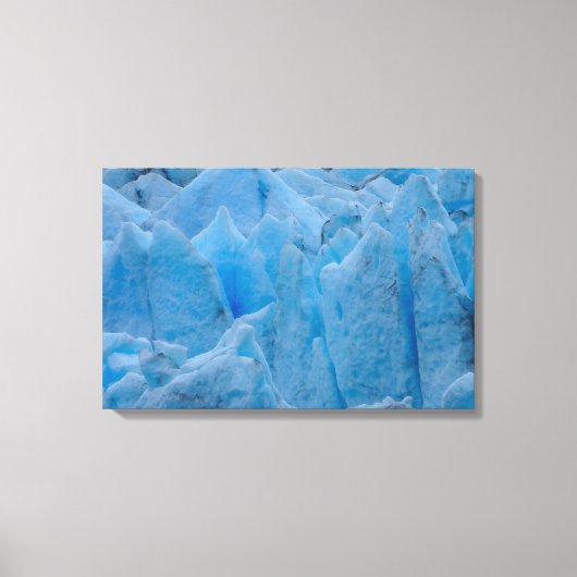 Blue Glacier Canvas Afdruk (Voorkant)
