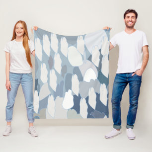 Blue Glacier Ice Fleece Deken