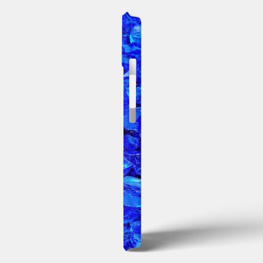 Blue Glass Rocks Case-Mate iPhone Case (Achterkant / Links)