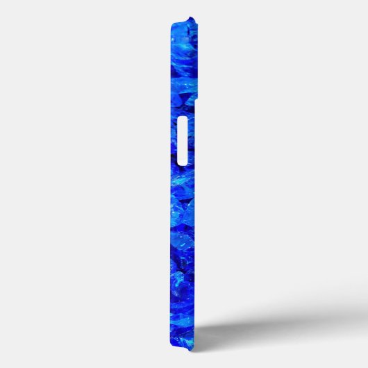 Blue Glass Rocks Case-Mate iPhone Case (Achterkant / Rechts)