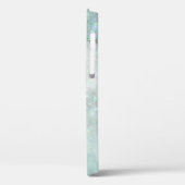 Blue Glitter en Bokeh iPhone / iPad case (Achterkant / Links)