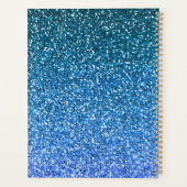 Blue Glitter Monogram  (Dos)