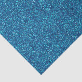 Blue Glitter Tissue Paper Tissuepapier (Detail)