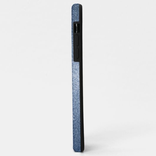 Blue Glitter Unicorn Case-Mate iPhone Case (Achterkant/links)