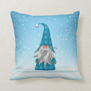 Blue Gnome Kussen