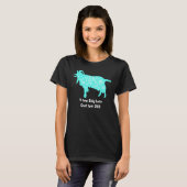 Blue Goat Baby Here 2015 Vrouwen Moederschap T-shi T-shirt (Voorkant volledig)