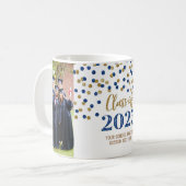 Blue Gold Class van de 2025 Coffee Mok (Voorkant links)
