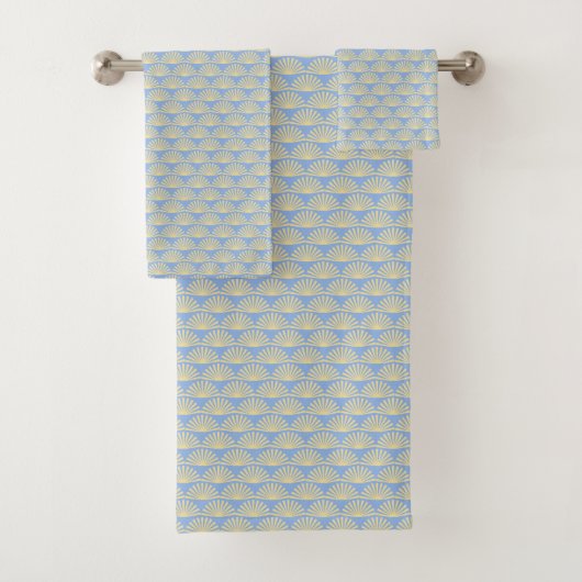 Blue Gold Classy Motif moderne (En situation)