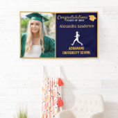 Blue Gold-felicitatieserver Afstuderen banner (Insitu)
