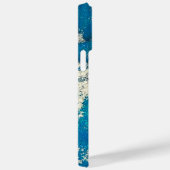 Blue Gold iPhone 14 Pro Max Hoesje (Achterkant / Rechts)