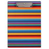 Blue Gold Red Mexican Sarape Klembord (Voorkant)