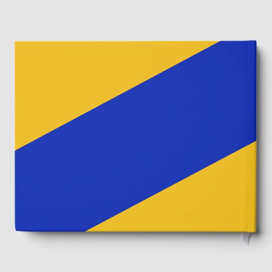 Blue Gold School College University Afstuderen Gastenboek (Achterkant)