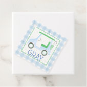 Blue Golf Panier Boys Favoriser les étiquettes (En situation)