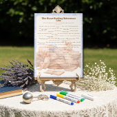 Blue Goose Libs Baby Shower Group game Acrylic 