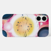 Blue Grace of Filigree Case-Mate iPhone Case (Achterkant (horizontaal))
