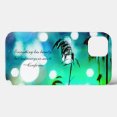 Blue Grass Drama Sparkle iPad Case (Achterkant (horizontaal))