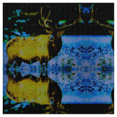 Blue Grass Elk Stof (Close Up)