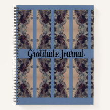 Blue  Gratitude Journal