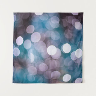 Blue Gray Backgorun Bokeh Wandkleed