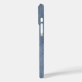 Blue Gray Marble Swirled -adjusts for all cases (Achterkant / Links)