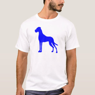 Blue Great Dane T-shirt
