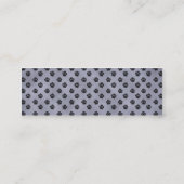 Blue Great Dane Uncrop kaart Mini Visitekaartje (Achterkant)