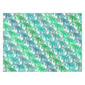 Blue Green Boxwood Branches Tablecloth Tafelkleed (Voorkant (Horizontaal))