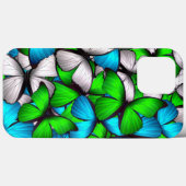 Blue-Green Butterfly iPhone | iPhone-Butterfly 13 Case-Mate iPhone Case (Achterkant (horizontaal))