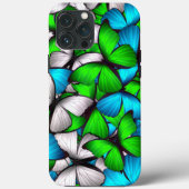 Blue-Green Butterfly iPhone | iPhone-Butterfly 13 Case-Mate iPhone Case (Achterkant)