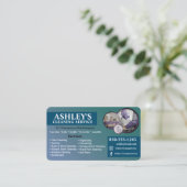 Blue Green Cleaning Service Visitekaartje (Staand voorkant)