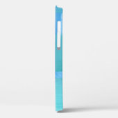 Blue Green Design moderne coque iphone personnalis (Verso / Gauche)