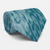 Blue Green Funky Fun Cravate (Roulé)