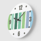 Blue Green Hues Grote Klok (Hoek)