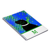Blue Green Island Black Dog Carnet (Côté Droit)