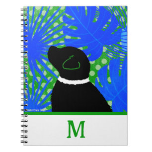 Blue Green Island Black Dog Notitieboek