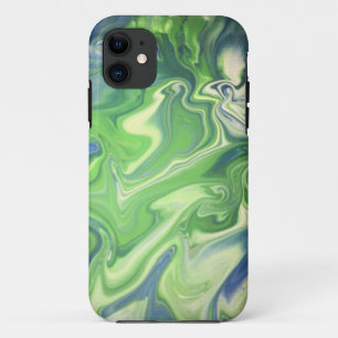 Blue-Green Marged Phone Case