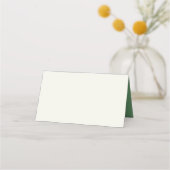 Blue Green Painted Branch Table Number Place Card (Achterkant)