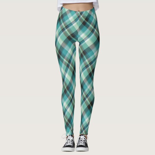 Blue Green Pset Leggings (Voorkant)