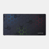 Blue Green Red Gaming Motif Vidéo Amateurs de jeu (Recto)