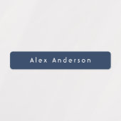 Blue Green Skinny imperméable Étiquettes pour enfa (Design 1)