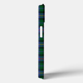 Blue Green Tartan PhoneCase met naam of Initiaal Case-Mate iPhone Case (Achterkant / Rechts)