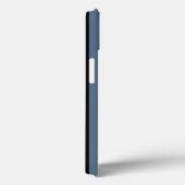 Blue grey and black stripes Case-Mate iPhone case (Achterkant / Rechts)