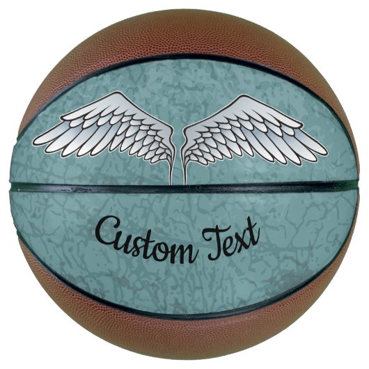 Blue-Grey Wings Basketball Basketbal (Voorkant)