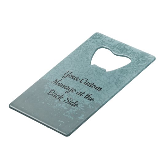 Blue Grey Wings Carte de crédit Ouverture de boute (Dos Angle)