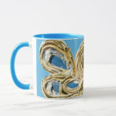 Blue Guardian Angel Custom Coffee Cup Mugs (Gauche)